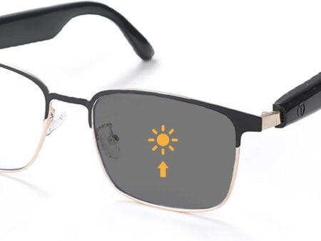 Bluetooth Audio Smart Glasses: Open Ear, Blue Light Protection