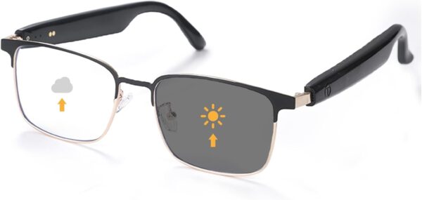 Bluetooth Audio Smart Glasses: Open Ear, Blue Light Protection