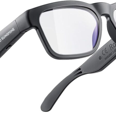 OhO Smart Glasses: Blue Light Blocking, Voice Control, Open Ear Headset