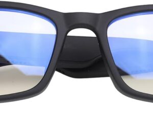 ASHATA Smart Glasses: Sound, Blue Light Filter & Touch Control