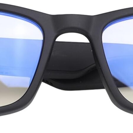 ASHATA Smart Glasses: Sound, Blue Light Filter & Touch Control