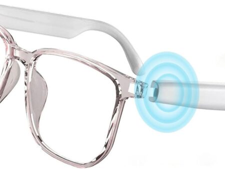 Ai Smart Glasses: Open-Ear Audio, Blue Light Filter, 7H Battery