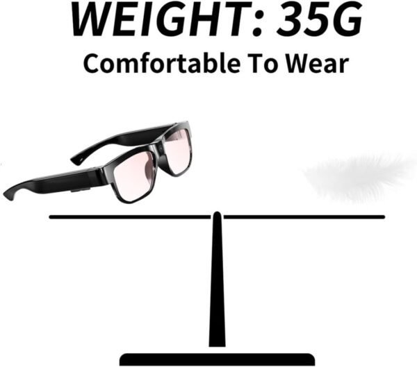 Camera Glasses: Smart Video Glasses with 32GB Memory - Image 5
