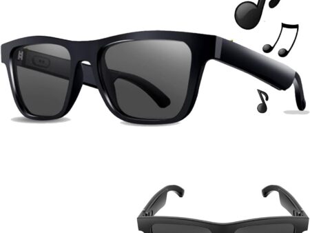 Smart Audio Bluetooth Glasses: Voice Assistant & UV Protection