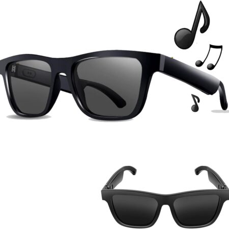Smart Audio Bluetooth Glasses: Voice Assistant & UV Protection