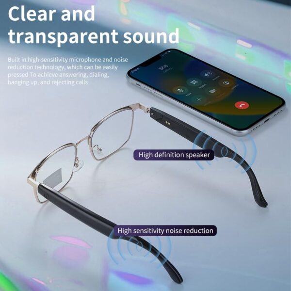 GS03 Photochromic Sunglasses: Blue Light Blocking with Bluetooth - Image 3
