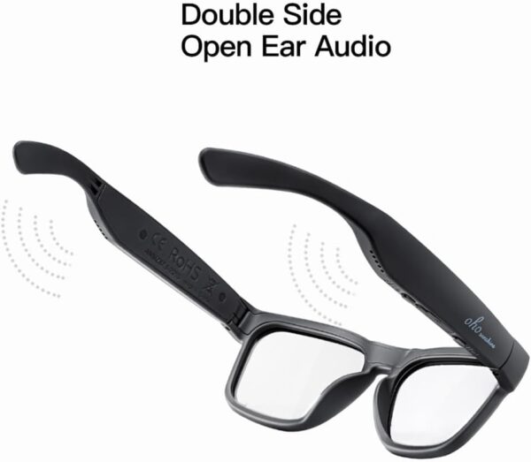OhO Smart Glasses: Blue Light Blocking, Voice Control, Open Ear Headset - Image 2