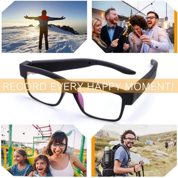 HD 1080P Camera Glasses: 32GB Storage, Eye-Level Recording - Image 6