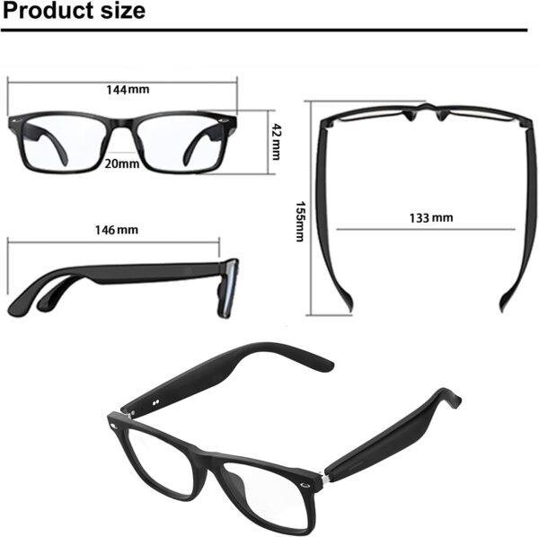 Smart Translation Glasses with ChatGPT & Bluetooth - F6in - Image 7