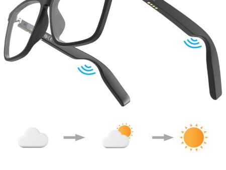 AIRMARS Smart Glasses: Bluetooth Photochromic with Speaker