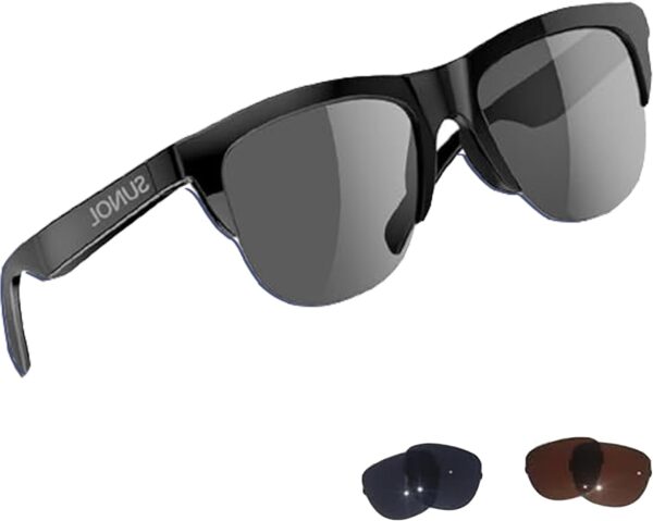 Smart Bluetooth Glasses: Open Ear Design with UV Protection