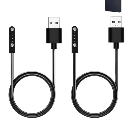 Eowihor Magnetic USB Charging Cable - Fast & Safe 2-Pack