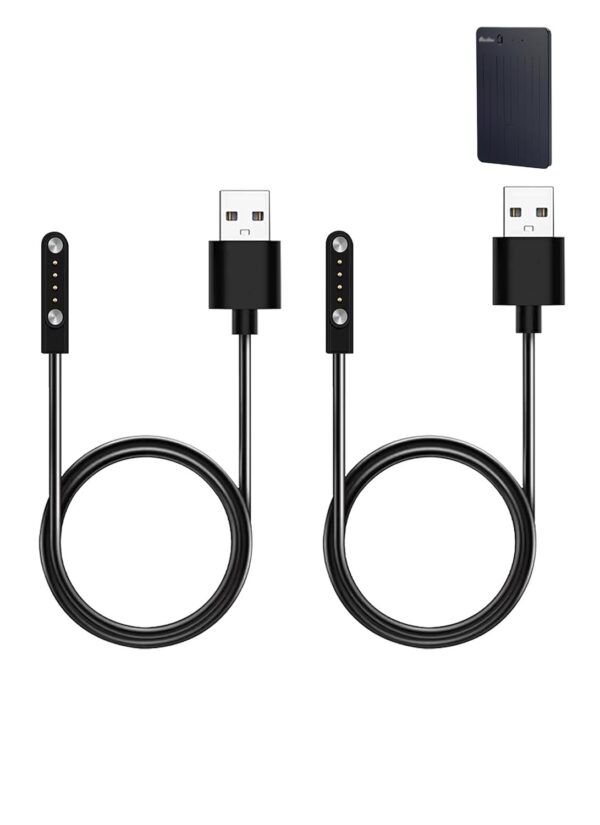 Eowihor Magnetic USB Charging Cable - Fast & Safe 2-Pack