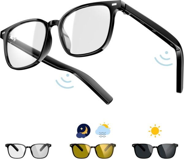 Blackview Smart Glasses: 5.3 Bluetooth Sunglasses - Image 9