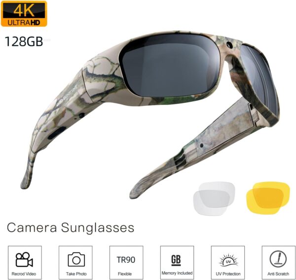 OhO Camera Glasses: 4K Pro Smart Recording with 64G - Image 6