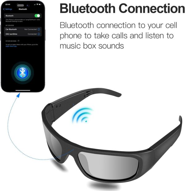 OhO Smart Glasses: Bluetooth Polarized Sunglasses for Hands-Free Calling - Image 4