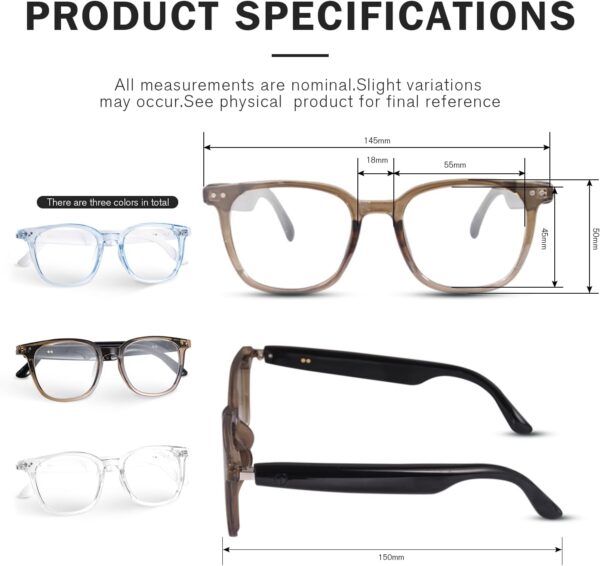 Smart Glasses: Photochromic Lenses & Bluetooth Audio - Image 7