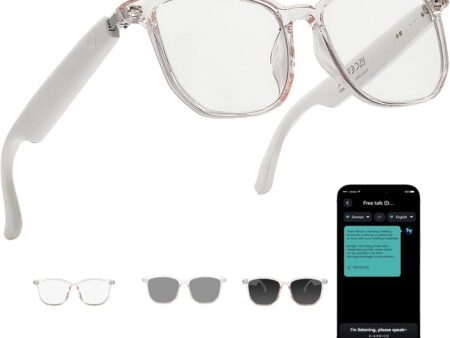 Ai Translation Glasses: 138 Languages, Color-Change Lenses, Chat GPT Support