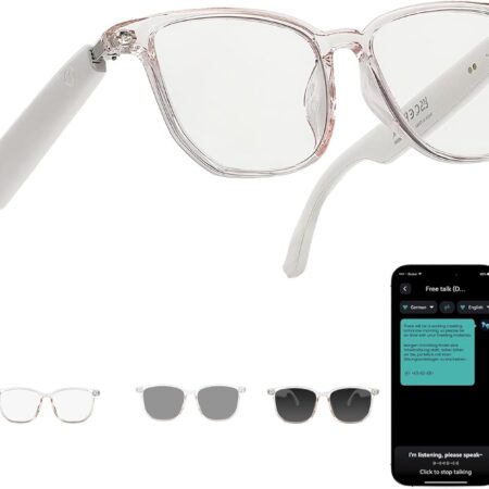 Ai Translation Glasses: 138 Languages, Color-Change Lenses, Chat GPT Support