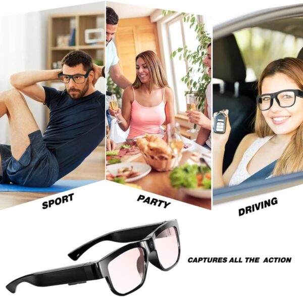 Camera Glasses: Smart Video Glasses with 32GB Memory - Image 6