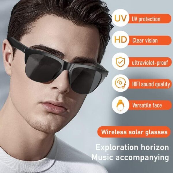 Smart Bluetooth Glasses: Open Ear Design with UV Protection - Image 2