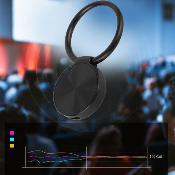 Voice Activated Keyring Recorder: Metal HD Noise Reduction 32G - Image 9