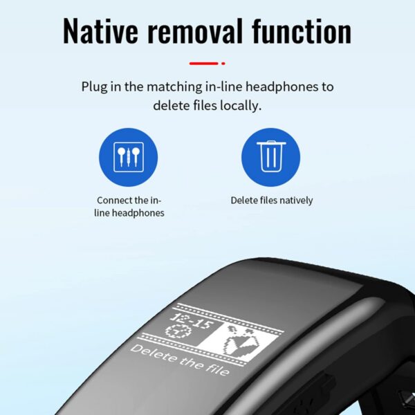 Digital Voice Recorder Watch: 360° Pickup, DSP Noise Reduction - Image 8