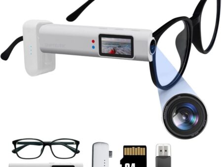 2.7K Ultra-Light Head Mount Sports Camera - 21g, Hands-Free POV