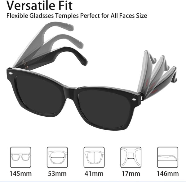 Smart Bluetooth Sunglasses: Audio & UV Protection in One - Image 4