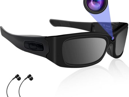 HD 1080P Sunglasses Camera with Bluetooth for Sports