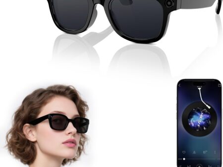 AI Smart Glasses with ChatGPT & 800W Camera | Video Recording & Translation