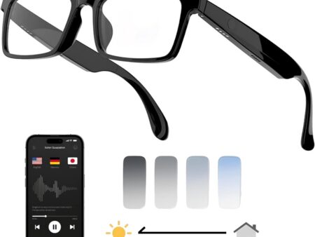 AI Smart Glasses: 140+ Languages, Photochromic Lenses