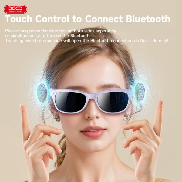 XO Smart Bluetooth Audio Glasses: UV Protection & Audio - Image 3