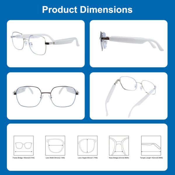 AI Translation Glasses for Women: GPT-Powered Real-Time Translation in 160+ Languages - Image 4
