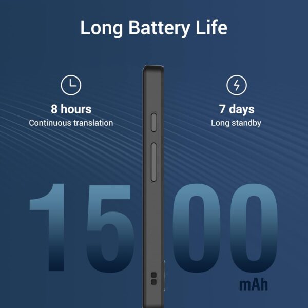Anfier W12 Language Translator Device: 144 Languages & 3.7" HD Screen - Image 6