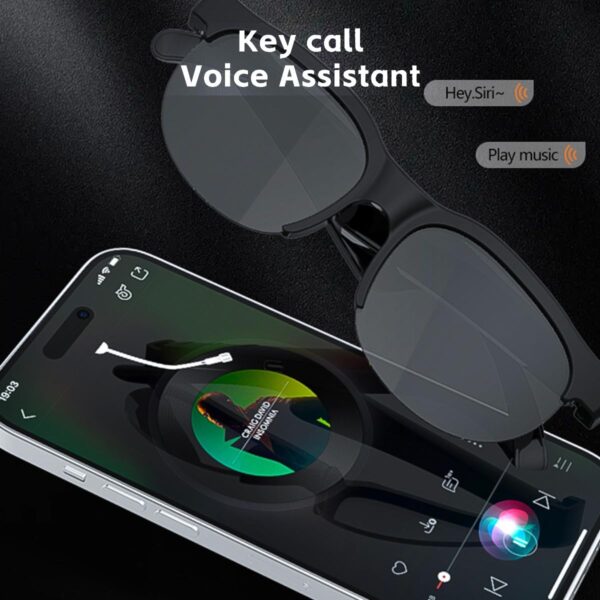 AI Translator Glasses: 100 Languages + Bluetooth Music - Image 6