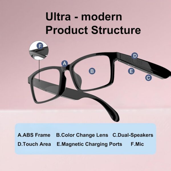 AI Smart Glasses: 140+ Languages, Photochromic Lenses - Image 6
