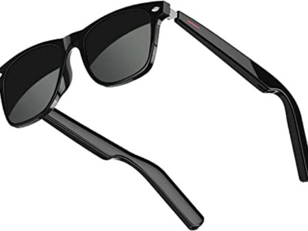 Bluetooth Smart Glasses: Audio Sunglasses with Polarized Blue Lenses