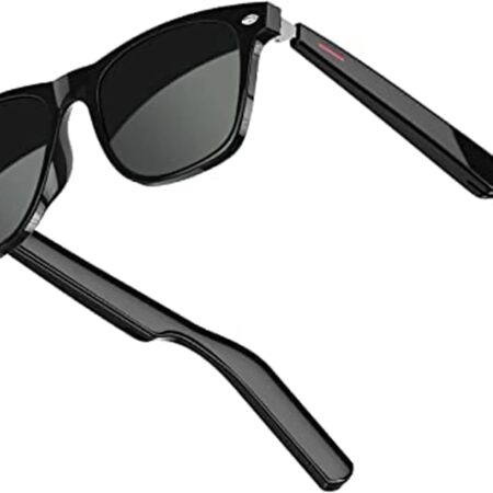 Bluetooth Smart Glasses: Audio Sunglasses with Polarized Blue Lenses