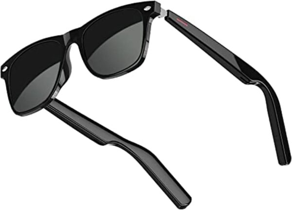 Bluetooth Smart Glasses: Audio Sunglasses with Polarized Blue Lenses