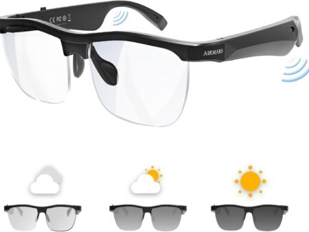 AIRMARS Photochromic Bluetooth Sunglasses: Lightweight, Smart Assistant