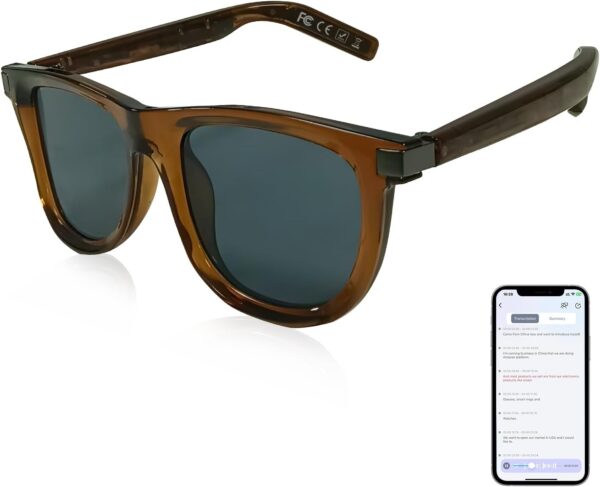 Smart AI Translator Glasses with ChatGPT Real-Time Translation