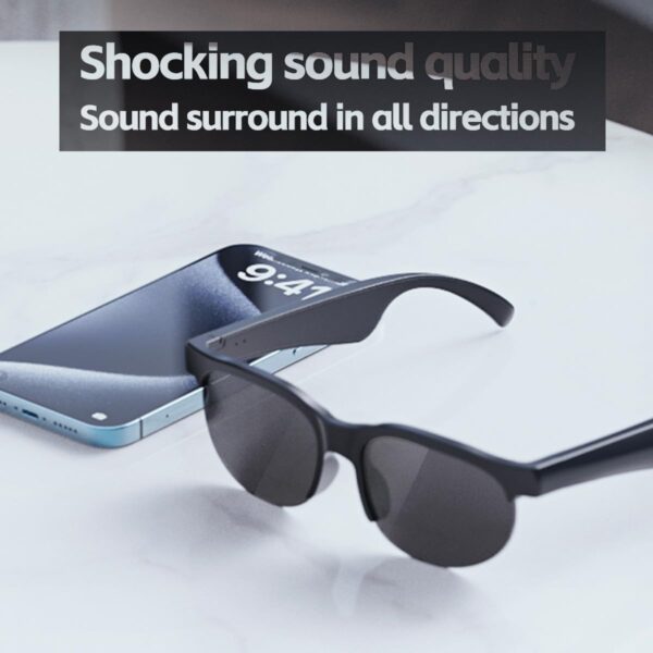AI Translator Glasses: 100 Languages + Bluetooth Music - Image 7