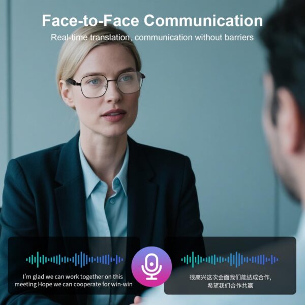 AI Smart Glasses: Photochromic Lenses with Real-Time Translation - Image 4