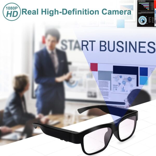 HD Video Glasses: Hands-Free 1080p Recording - Image 5