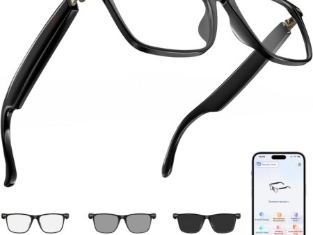 AI Translation Glasses: 138 Languages, Open-Ear Speakers, Photochromic