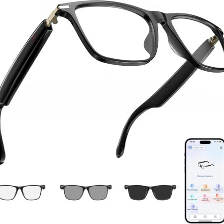 AI Translation Glasses: 138 Languages, Open-Ear Speakers, Photochromic