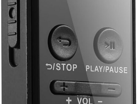 64GB Digital Voice Recorder: Mini Audio Recorder with Password Protection