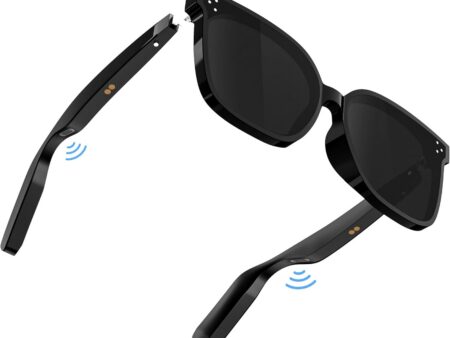 Bluetooth Smart Sunglasses: Open Ear Audio & UV400 Protection