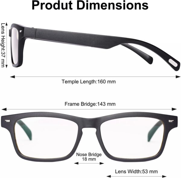 AI Glasses: Real-time Translator, Blue Light Filter - Image 5